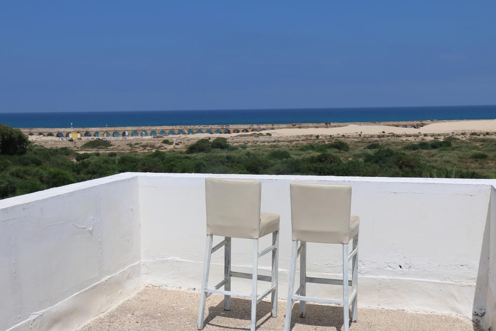 Beach Front House Caesarea Exterior photo