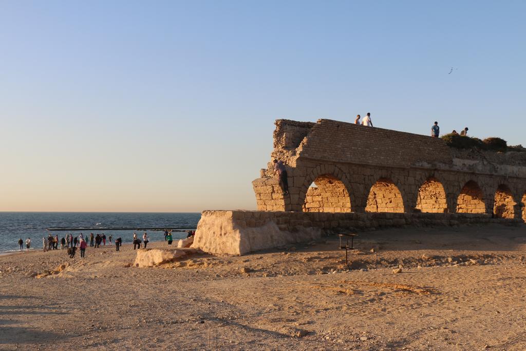 Beach Front House Caesarea Exterior photo