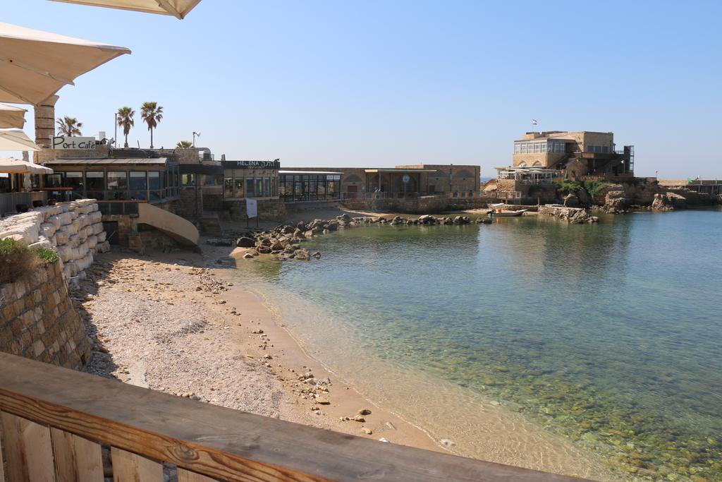 Beach Front House Caesarea Exterior photo