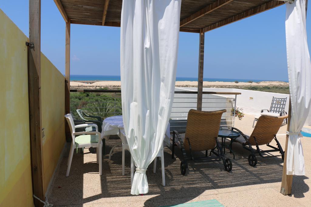 Beach Front House Caesarea Exterior photo