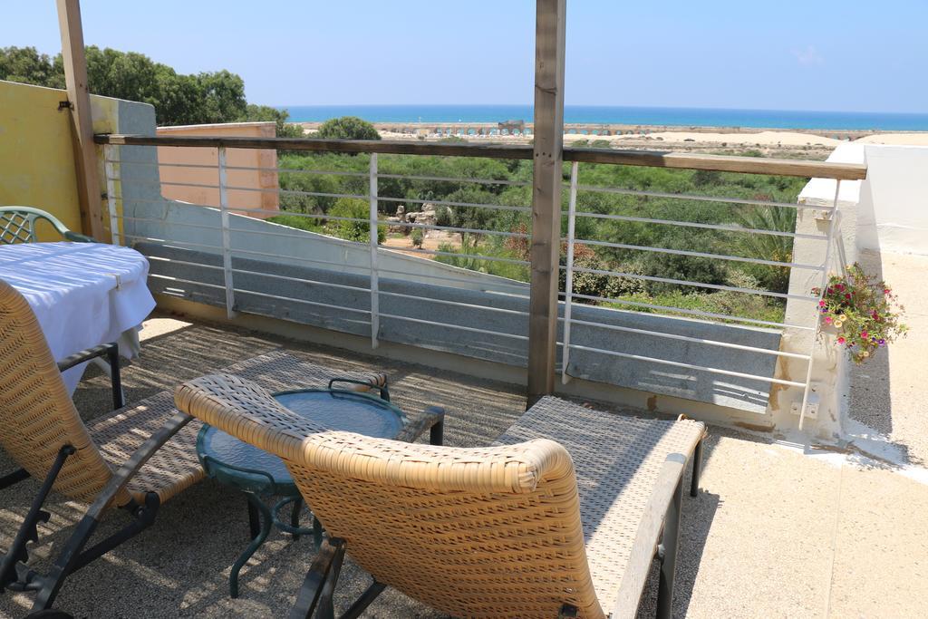 Beach Front House Caesarea Exterior photo